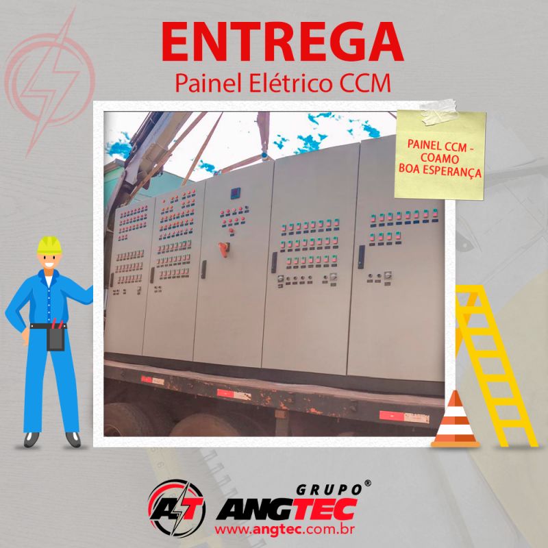 Entrega Painel Elétrico CCM